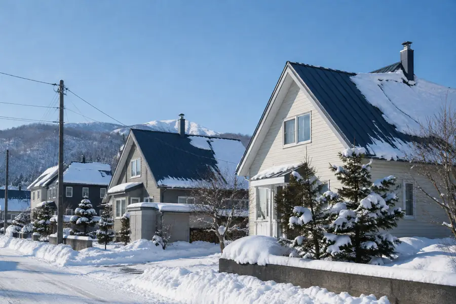 北海道の住宅地のイメージ