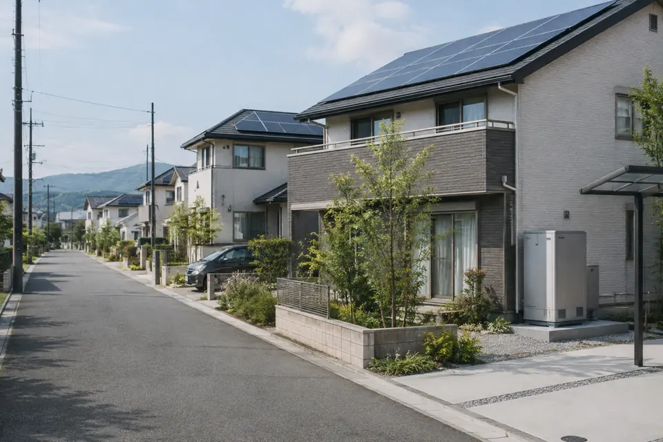 愛知県の住宅地のイメージ