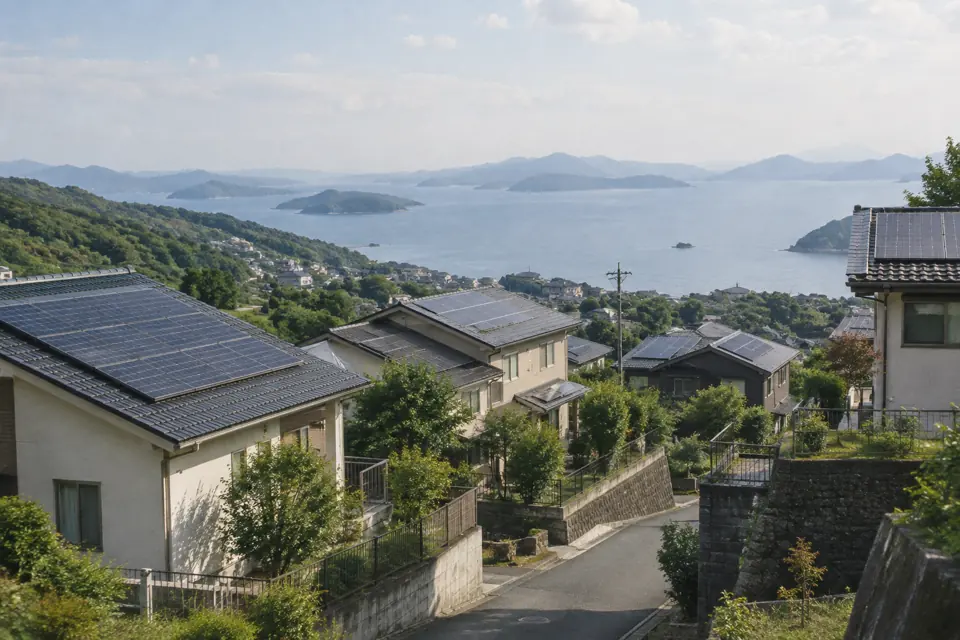 兵庫県の住宅地のイメージ