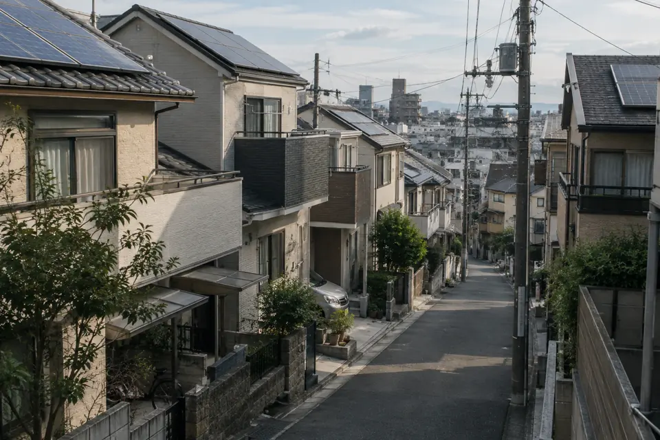 大阪府の住宅地のイメージ